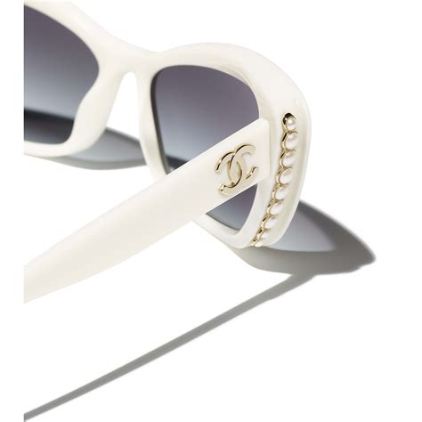 chanel sunglasses white logo|chanel sunglasses real.